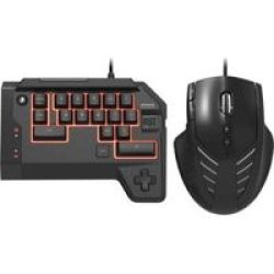 Hori New T.A.C.4 Tactical Assault Commander 4 Mouse keyboard For PS4