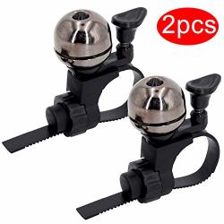 Bike Bell For Kids And Adults 2 Pack Loud Timber Mountain Bike Ring Bell Bicycle Ringer Bell Crane Bike Horn Loud Kid Scooter Road