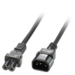 MicroWorld Iec C14 To Figure 8 Iec C7 Cable