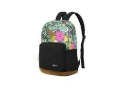 Volkano Hawk Series Backpack - Black floral