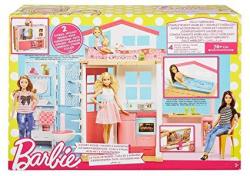 Barbie 2-STORY House With Furniture & Accessories