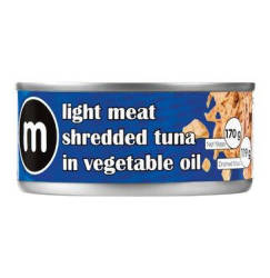 M Tuna Shredded Oil