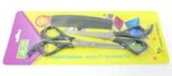 Caseymens Hairdresser Scissors Kit - 1 X Scissor 1 X Thinning Scissor 1 X Comb Retail Box Out Of Box Failure Warranty