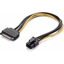 UGreen Sata 15PIN To 6PIN PCI E Adapter Black Yellow