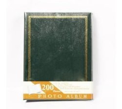 Photo Album For 200 Photos - Green Pack Of 2