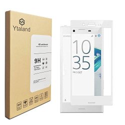 Sony Xperia X Compact Screen Protector 3D Full Cover Tempered Glass Anti-fingerprints Thin 9H Hardness Screen Protector For Sony Xperia X Compact White