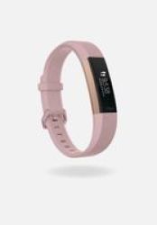 Fitbit Alta HR Fitness Activity Tracker Large Soft Pink & Rose Gold