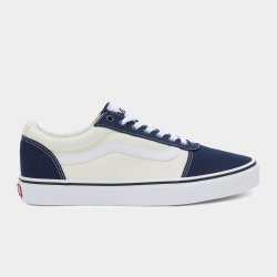 Vans Mens Ward White blue Sneakers