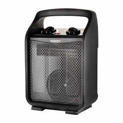 Tenergy 1500W 750W Portable Space Heaters With Adjustable Thermostat Recirculation Air Electric Fan Heater With Auto Shut Off Switch Advanced Tip-over & Overheat Protection