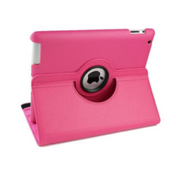 Rotating Ipad Or Samsung Tablet Case - Pink Ipad Air