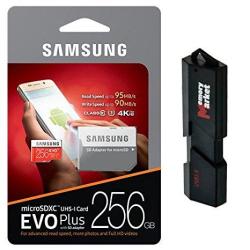 Samsung 256GB Microsd Xc Class 10 Grade 3 UHS-3 Mobile Memory Card For Samsung Galaxy S7 & S7 Edge S8 & S8 Plus With