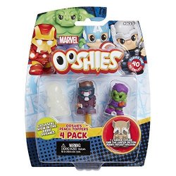 Ooshies Set 4 Marvel Series 1 Action Figure 4 Pack