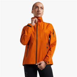 Womens Orange Hydromax Rain Jacket