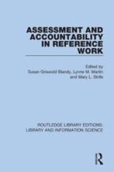 Assessment And Accountability In Reference Work Paperback