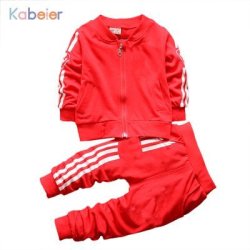 Kabeier Boy Clothing Tracksuits - Red 6M