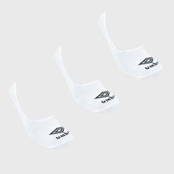 Umbra Umbro 3-PACK Secret Socks _ 169706 _ White - S White