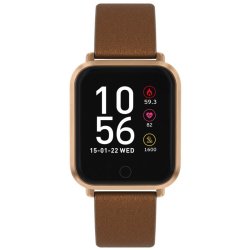 Reflex Active Series 6 Smart Watch Tan rose Gold
