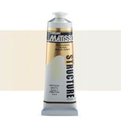 Matisse Structure Acrylic Paint 75ML Tube Antique White