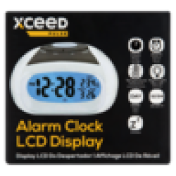 Pulse Lcd Display Alarm Clock