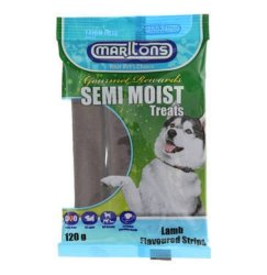 Semi-moist Treats - Lamb Flavoured Strips