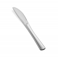 GIZMO Silver Coated Plastic Knife: 12 Piece
