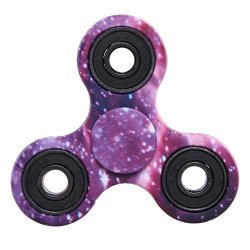 Fidget Dice Hand Fidget Toy Spinners Stress Reducer With Ceramic Bearing Night Sky
