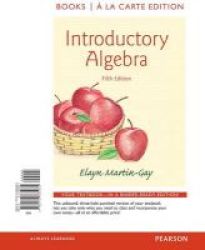 Introductory Algebra Books A La Carte Edition Loose-leaf 5th