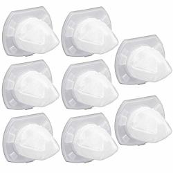 8 Pack Replacement Filter For Black & Decker Power Tools VF110 Dustbuster Cordless Vacuum CHV1410L CHV9610 CHV1210 CHV1510 CHV1410L32 HHVI315JO32 HHVI315JO42 HHVI320JR02 HHVI325JR22 90558113-01