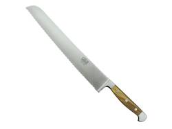 Alpha Olive Handled Bread Knife 32CM