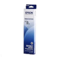 Epson LX-350 LX-300. S015637 Black Ribbon Cartridge Original