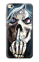 R0222 Skull Pentagram Case Cover For Huawei P8 Lite 2017