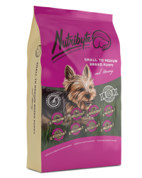 Nutribyte Small To Medium Breed Puppy Dog Food 20KG