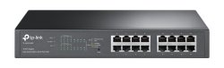 TP-link TL-SG1016PE - Managed - L2 - Gigabit Ethernet 10 100 1000 - Full Duplex - Power Over Ethernet Poe - Rack Mounting