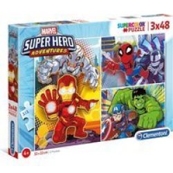 3X48 Pieces Puzzle Marvel Spidey And His Amazing Friends