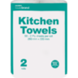 Kitchen Roller Towels 2 Pack