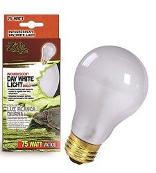 3 Pack Zilla Incandescent Bulb Day White Light & Heat 75 Watt