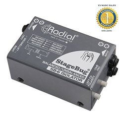 Radial Engineering Stagebug SB-6 Isolator With 1 Year Free Extended Warranty