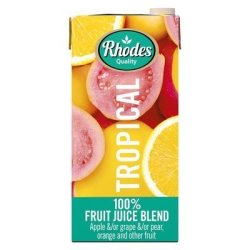 Rhodes 100% Tropical Fruit Juice 1L