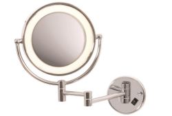 Bright Star Lighting Polished Chrome Mirror Wall Light With Switch