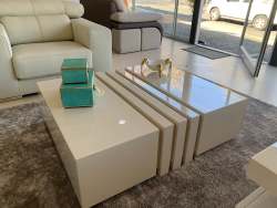 Vector Coffee Table Gloss Beige Matching Coffee Table Avail.
