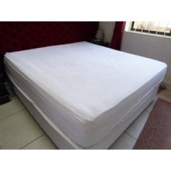 Rey& 39 S Fine Linen Double Bed Fitted Sheet 300 Tc White 100% Cotton XL Xd