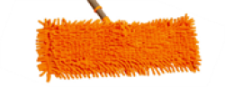 Tevo Orange Blitz Chenille Microfiber Mop Single