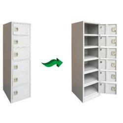 Gof Furniture - Maxton Steel Cabinet