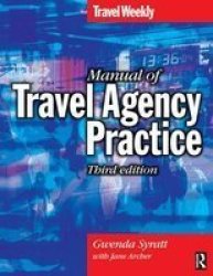 Manual Of Travel Agency Practice Hardcover 3RD New Edition