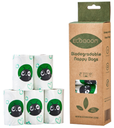 100 Nappy Bags - Biodegradable