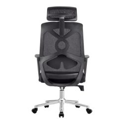 Medium Back Ergonomic Office Chair-black- A818