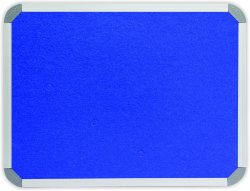 Info Board Aluminium Frame - 1800 1200MM - Royal Blue