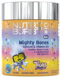 Mighty Bones Calcium & Vitamin D3 Gummies For Kids