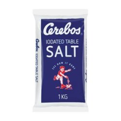 Cerebos Iodated Sea Salt 1KG