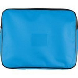 Trefoil Polyester Subject Sorter Bag Light Blue